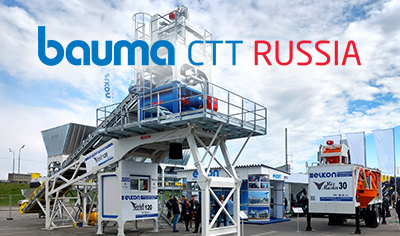 ELKON Bauma CTT Russia Fuarında