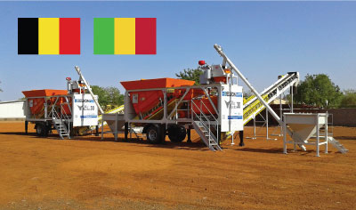 Belgique/Mali : Deux nouvelles MIX MASTER-30 en marche sur le continent africain