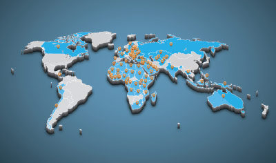 110 pays du monde atteint par ELKON, avec l’ajout de la Thaïlande !