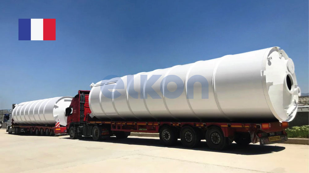 Cemex выбирает ELKON: отгрузка башенного завода во Францию осуществлена в 27 полуприцепах