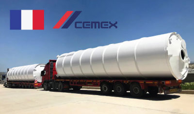 Cemex выбирает ELKON: отгрузка башенного завода во Францию осуществлена в 27 полуприцепах