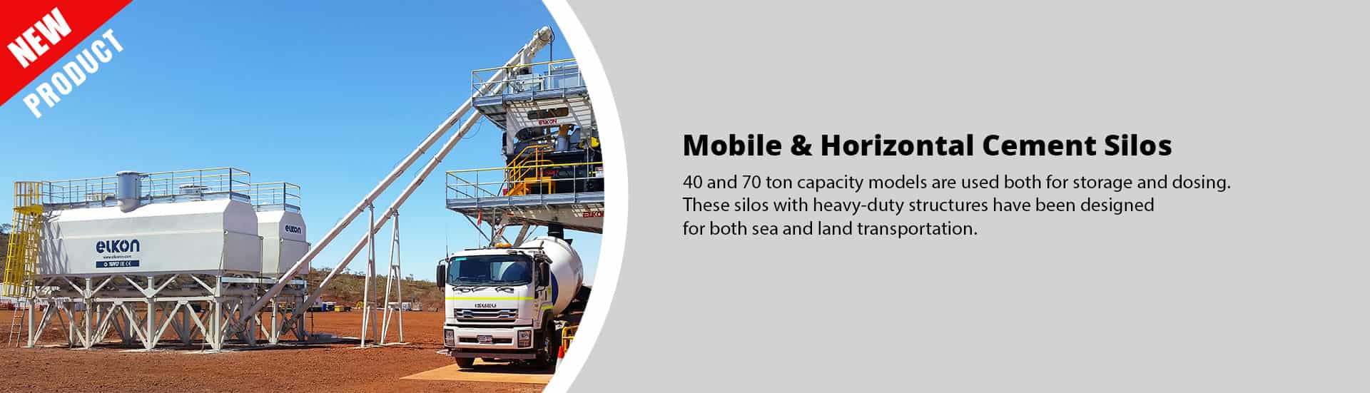 MOBILE & HORIZONTAL CEMENT SILOS