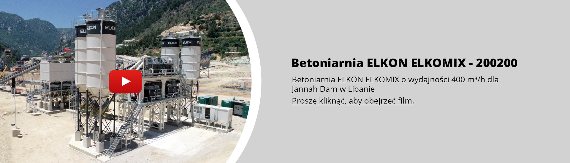 Betoniarnia ELKON ELKOMIX - 200200