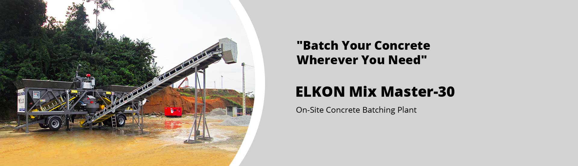 ELKON Mix Master-30 On-Site Concrete Batching Plant