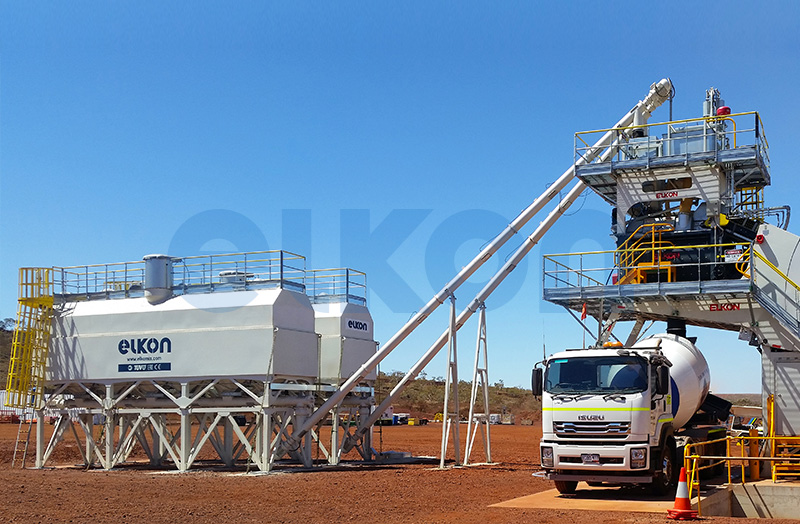 Elkon Mobile & Horizontal Cement Silos