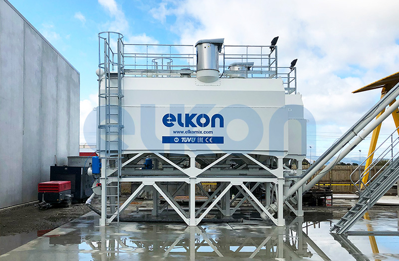 Elkon Silos à Ciment Mobiles et Horizontaux