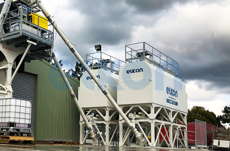 Elkon Mobile & Horizontal Cement Silos