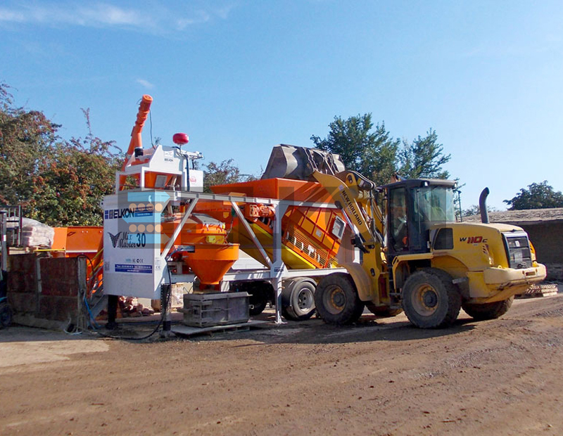 Mix Master-30 Centrale A Béton De Chantier