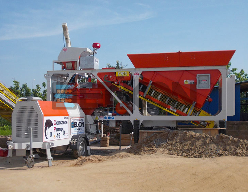 Mix Master-30 Centrale A Béton De Chantier