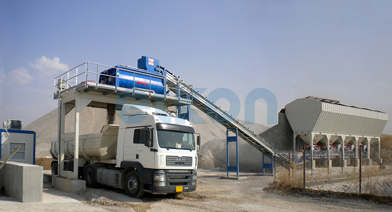 ELKON stationary-continuous-mixing-plant