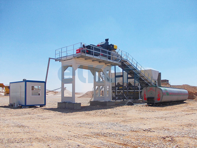 ELKON stationary-continuous-mixing-plant