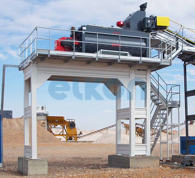 ELKON stationary-continuous-mixing-plant