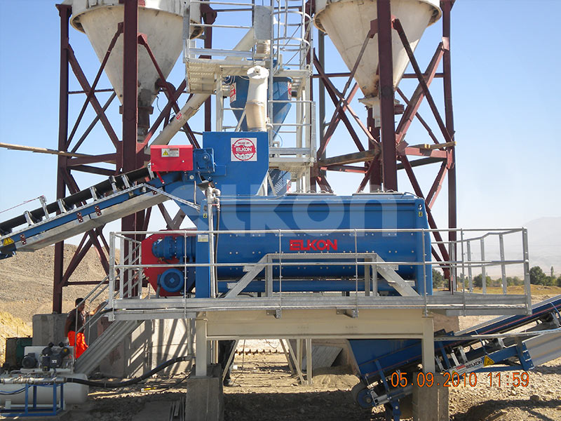 ELKON stationary-continuous-mixing-plant