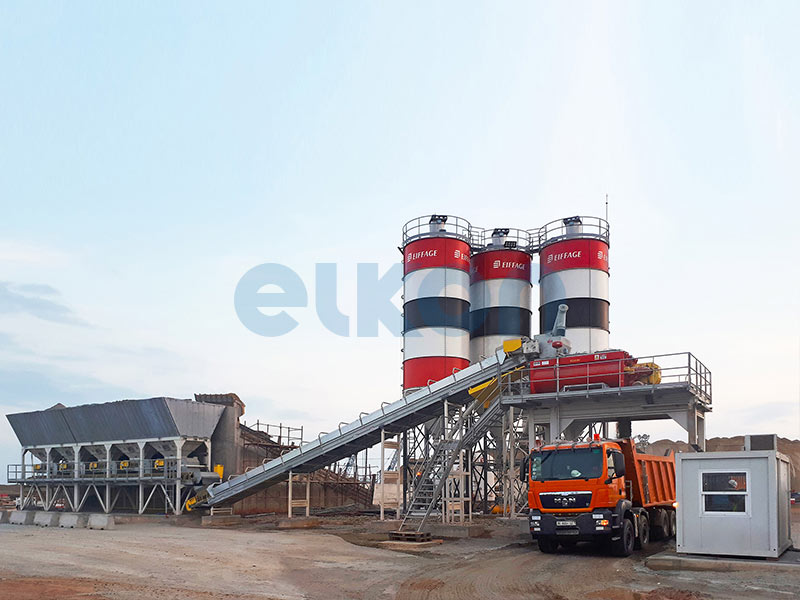 ELKON stationary-continuous-mixing-plant